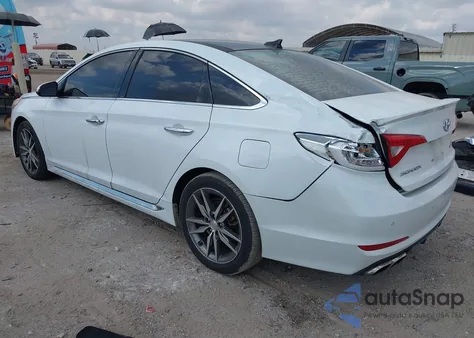 2015 Hyundai Sonata Sport 2.0T from USA, damaged, VIN 5NPE34AB9FH053070